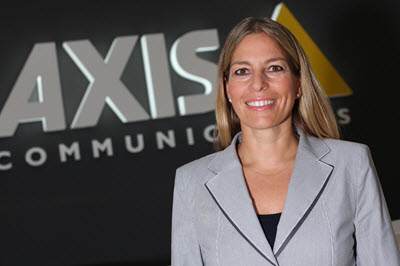 Tanja Hilpert, Director Sales Middle Europe bei Axis Communications