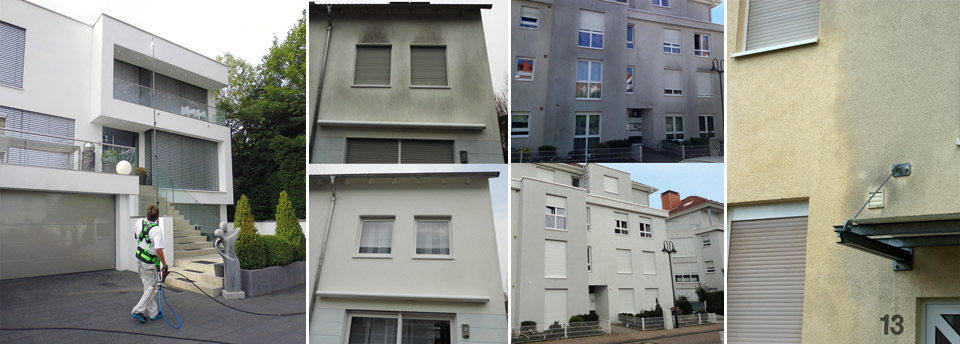 Fassadenreinigung, Algenentfernung& Dachreinigung Fassadenreinigung, Algenentfernung& Dachreinigung
