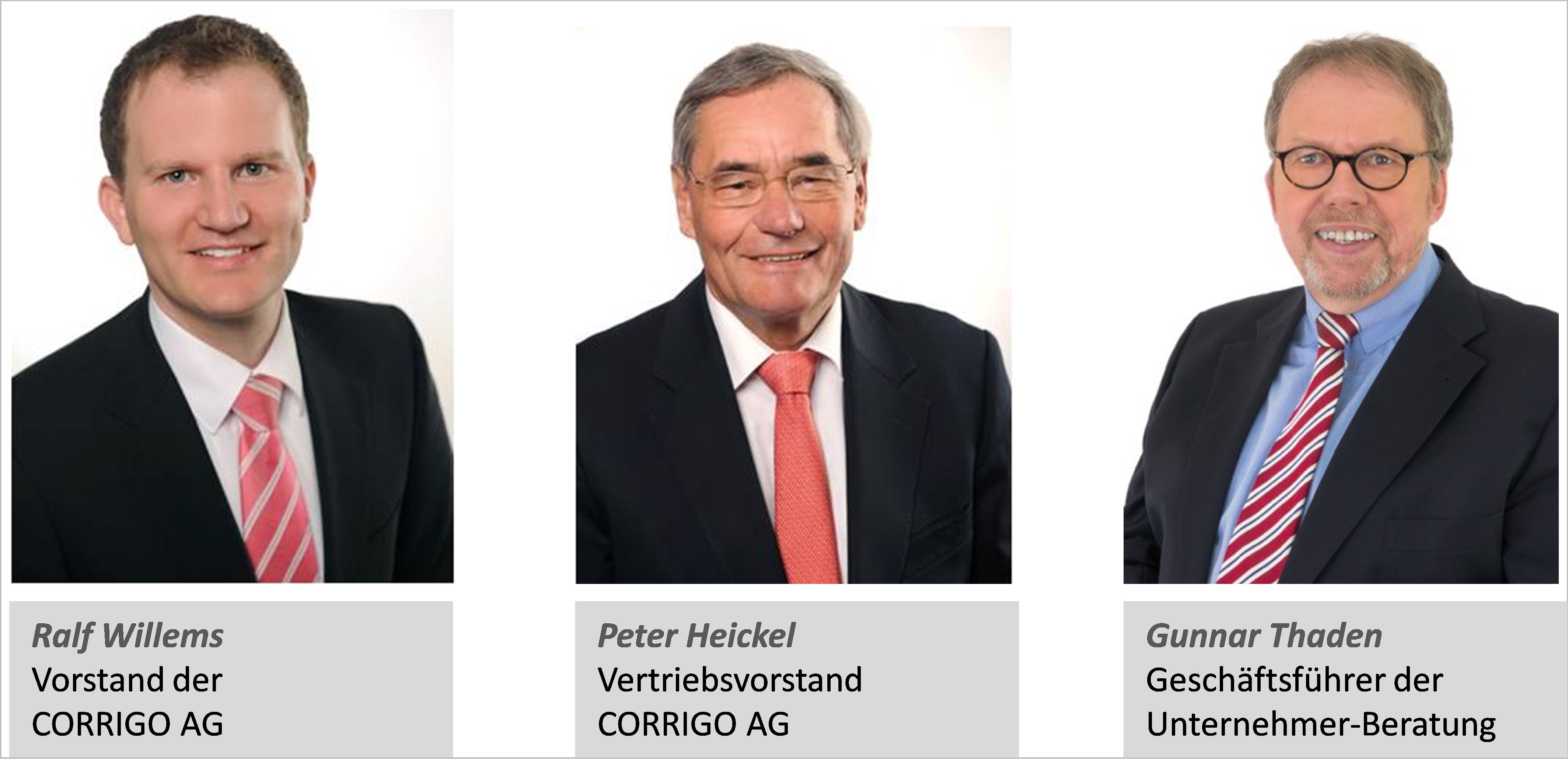 Kooperationspartner COORIGO AG & Unternehmer-Beratung JRT GmbH Kooperationspartner COORIGO AG & Unternehmer-Beratung JRT GmbH