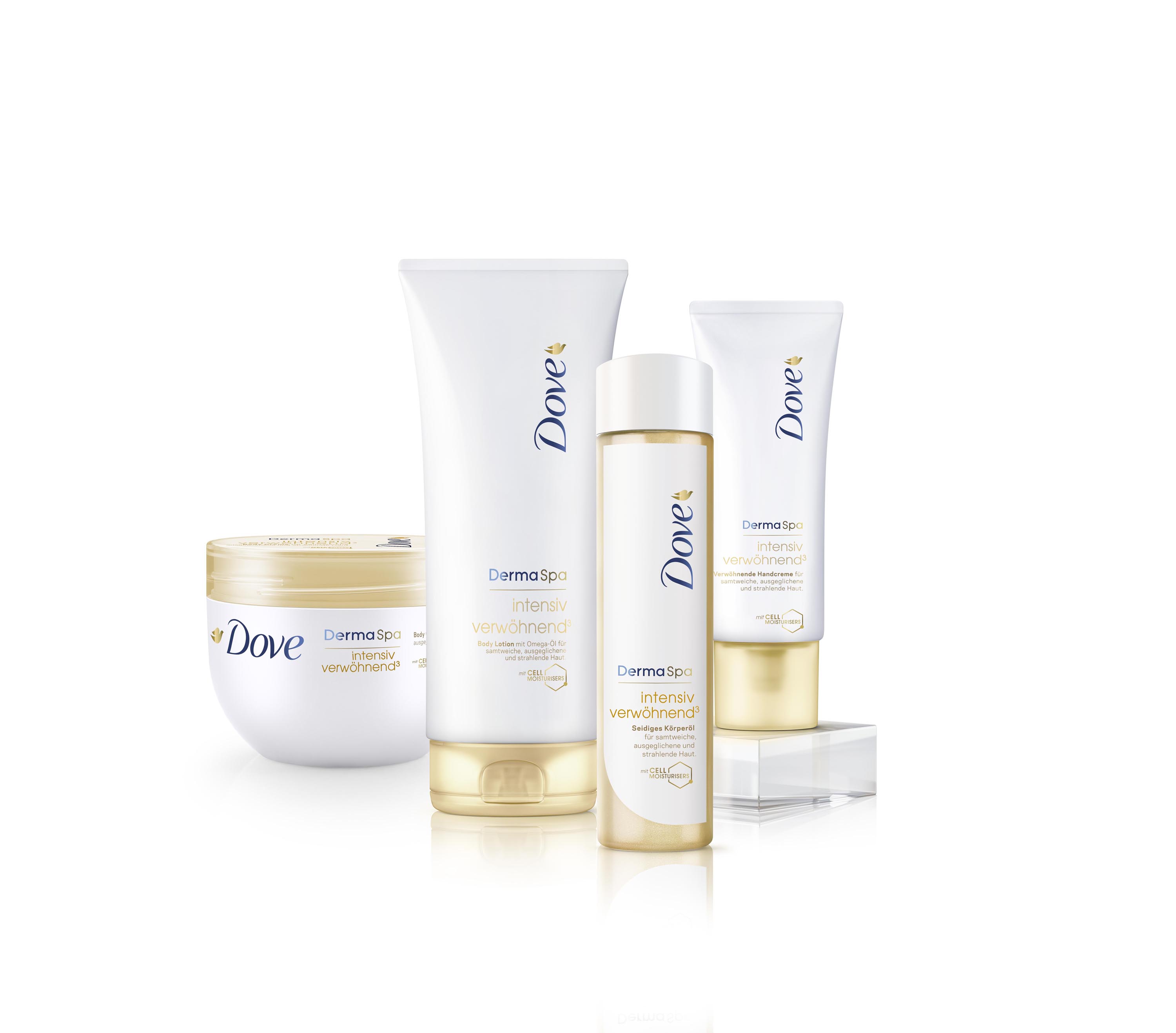 Dove DermaSpa Intensiv Verwöhnend³ Dove DermaSpa Intensiv Verwöhnend³