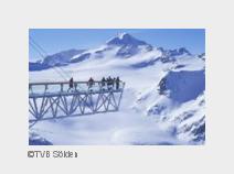 BIG 3 Plattform am Tiefenbachgletscher (Bildquelle: TVB Sölden)