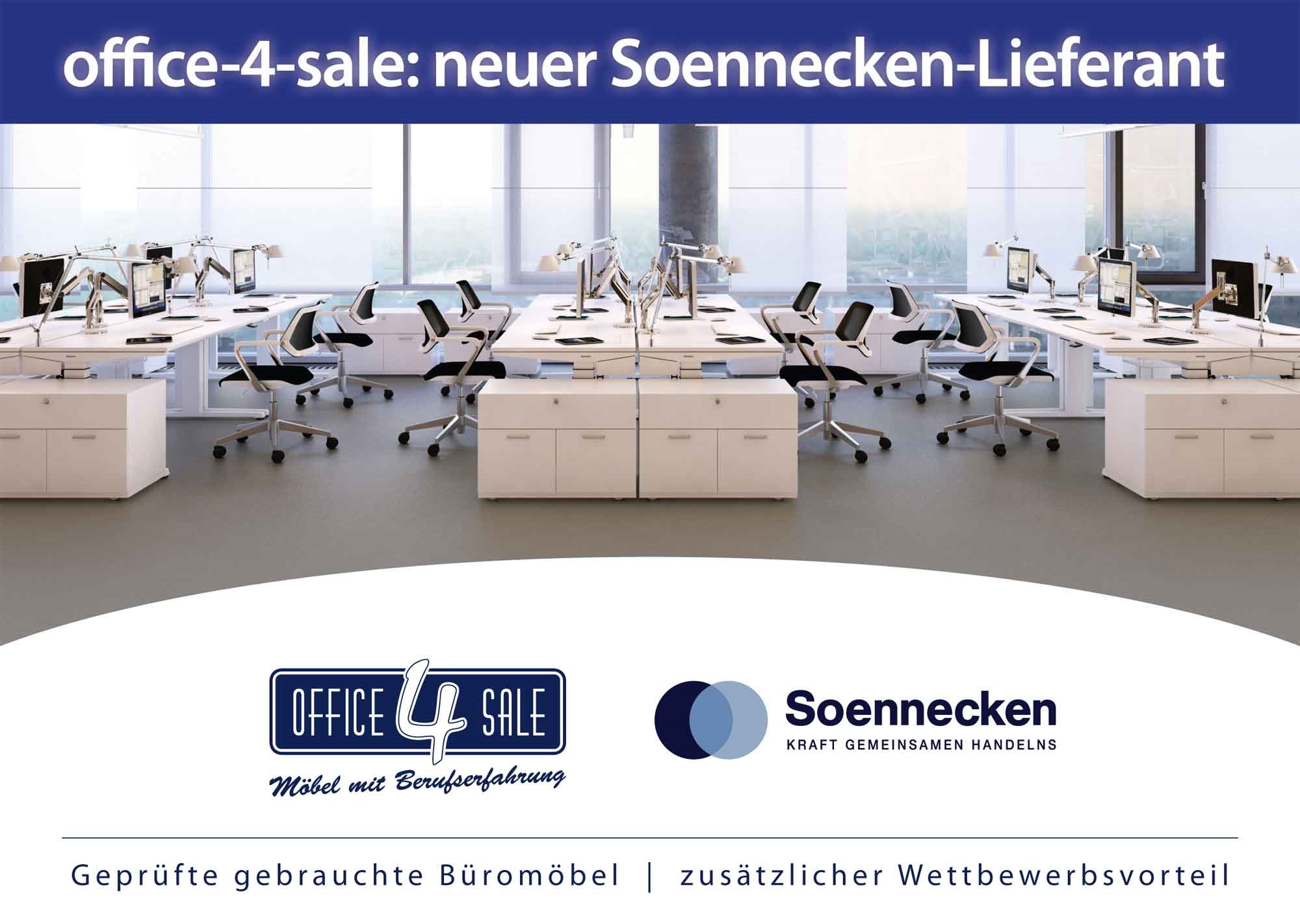 office-4-sale ist ab sofort neuer Soennecken-Lieferant