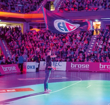 (Foto: hl-studios, Erlangen): Der HC Erlangen spielt am 19. September Lu.-Friesenheim in der Arena (Foto: hl-studios, Erlangen): Der HC Erlangen spielt am 19. September Lu.-Friesenheim in der Arena