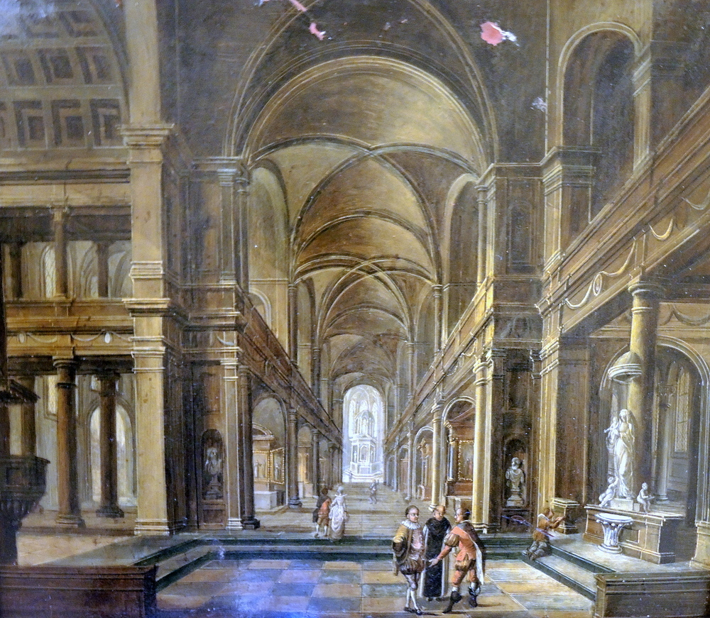 Christian Stöckling"Kircheninterieur" Christian Stöckling"Kircheninterieur"