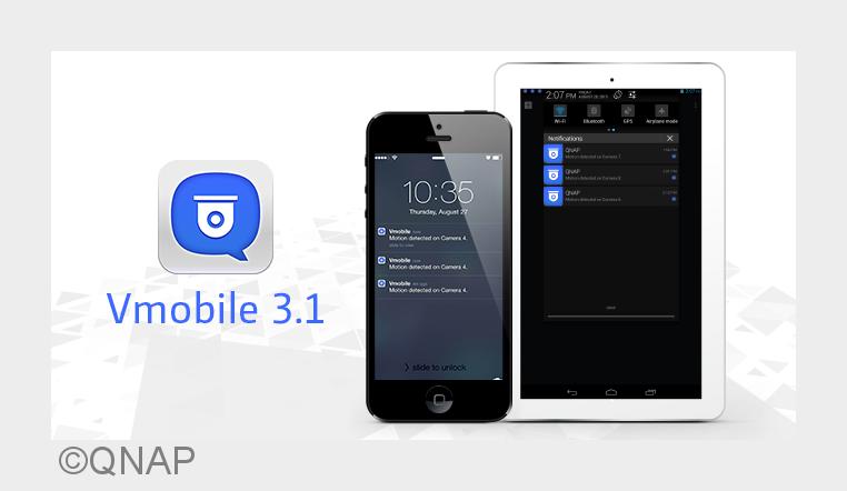 QNAP Vmobile 3.1:Überwachungs-App mit Push-Benachrichtigung und sofortiger Ereigniswiedergabe (Bildq QNAP Vmobile 3.1:Überwachungs-App mit Push-Benachrichtigung und sofortiger Ereigniswiedergabe (Bildq