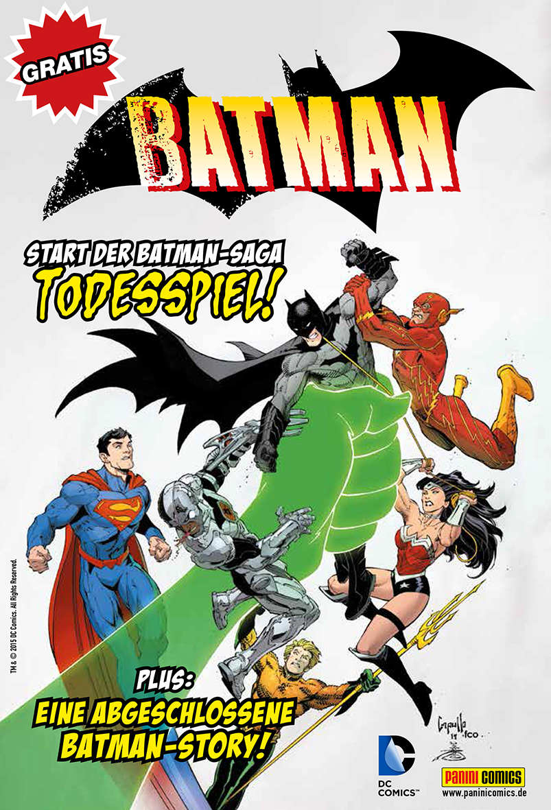 Gratis Sondercomic zum 1. internationalen Batman-Tag. Gratis Sondercomic zum 1. internationalen Batman-Tag.