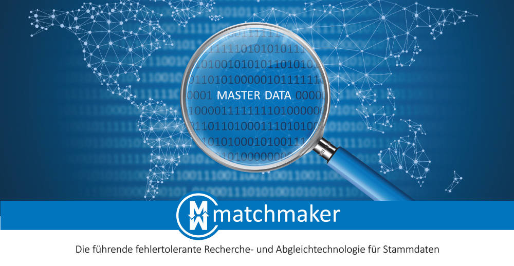 Fehlertolerante Stammdatensuche - matchmaker, die führende Such-Technologie Fehlertolerante Stammdatensuche - matchmaker, die führende Such-Technologie