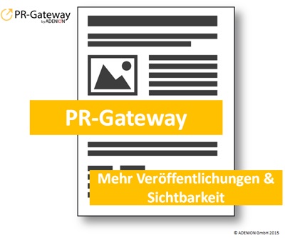 Mit Online-Pressemitteilungen und PR-Gateway mehr Reichweite und Sichtbarkeit im Web erzielen Mit Online-Pressemitteilungen und PR-Gateway mehr Reichweite und Sichtbarkeit im Web erzielen