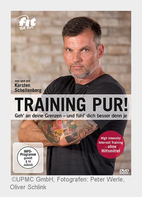TRAINING PUR! von und mit Fitnessworker Karsten Schellenberg (Bildquelle: UPMC GmbH, Fotografen: Pet TRAINING PUR! von und mit Fitnessworker Karsten Schellenberg (Bildquelle: UPMC GmbH, Fotografen: Pet