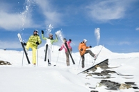 Skifahrer 