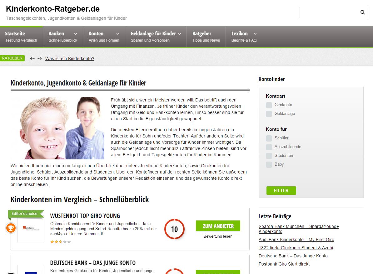 kinderkonto-ratgeber.de kinderkonto-ratgeber.de