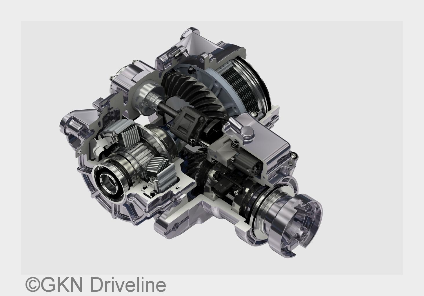 Die weiterentwickelte Twinster-Technologie ermöglicht sogar einen Drift-Modus. (Bildquelle: GKN Dri Die weiterentwickelte Twinster-Technologie ermöglicht sogar einen Drift-Modus. (Bildquelle: GKN Dri