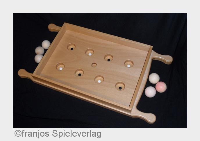 Geschicklichkeitsspiel Husarengolf (Bildquelle: franjos Spieleverlag)