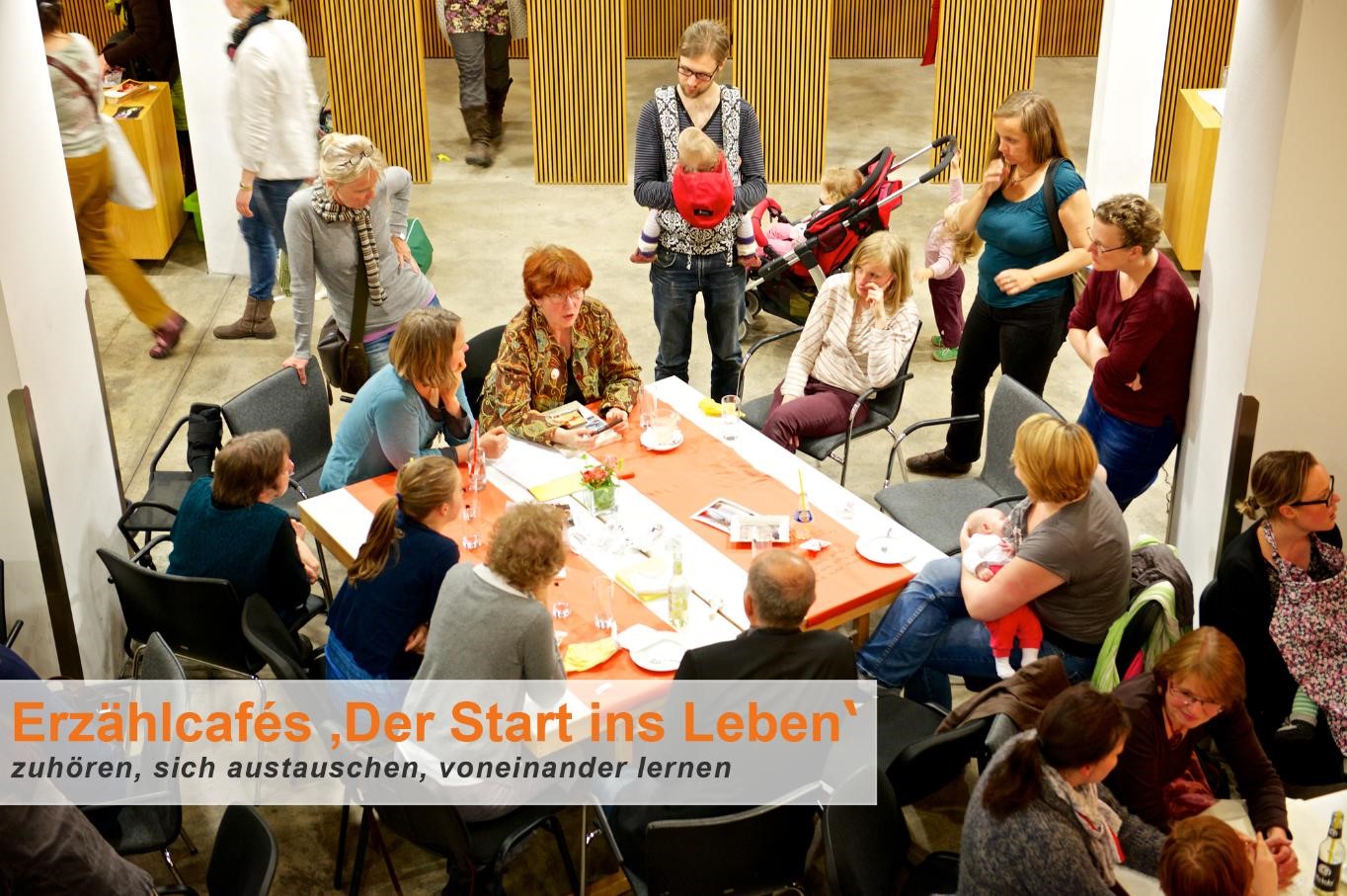 Erzählcafés 'Der Start ins Leben' 2015 in Deutschland Erzählcafés 'Der Start ins Leben' 2015 in Deutschland