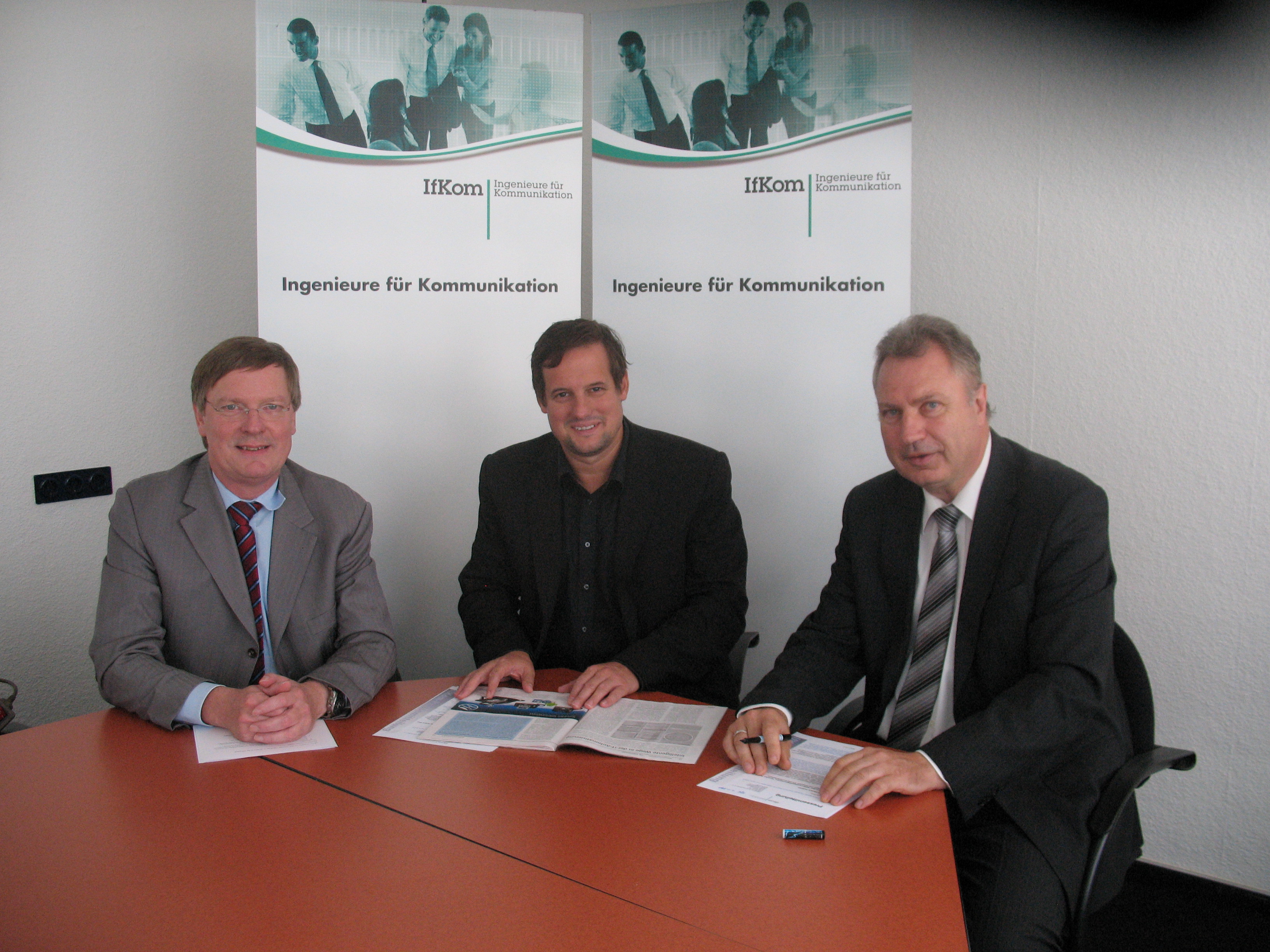 v.l.n.r.: Reinhard Genderka (IfKom), Thorsten Schick, MdL, Heinz Leymann (IfKom) v.l.n.r.: Reinhard Genderka (IfKom), Thorsten Schick, MdL, Heinz Leymann (IfKom)
