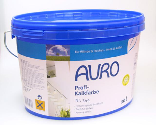 Natürlicher Schutz vor Schimmelpilzbefall - AURO Profi-Kalkfarbe Nr. 344 Natürlicher Schutz vor Schimmelpilzbefall - AURO Profi-Kalkfarbe Nr. 344