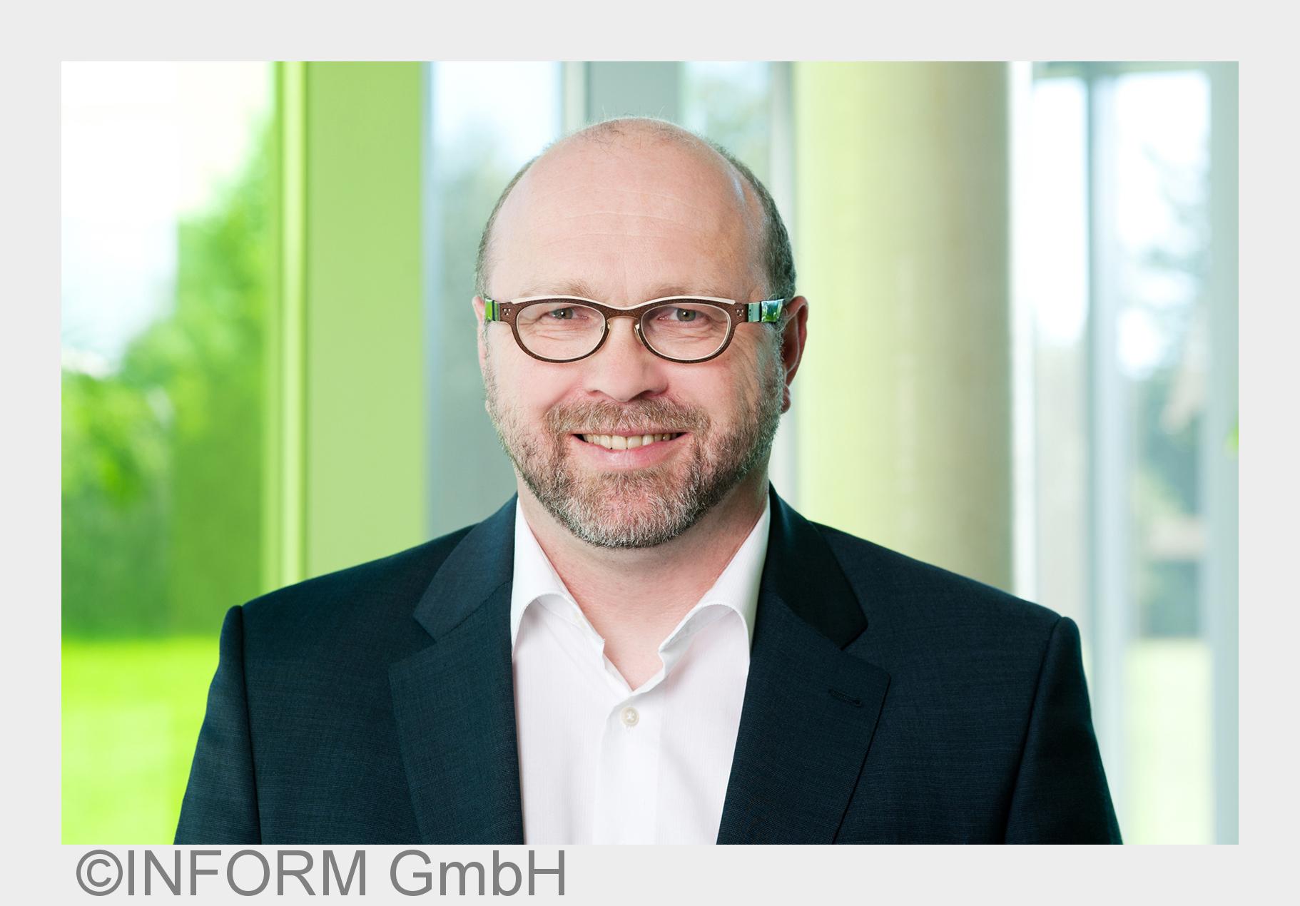 Ludger Schuh ist Leiter des Geschäftsbereichs Inventory& Supply Chain bei INFORM (Bildquelle: IN Ludger Schuh ist Leiter des Geschäftsbereichs Inventory& Supply Chain bei INFORM (Bildquelle: IN