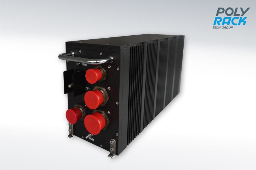 Das hochbelastbare Rugged MIL 1/2 ATR Chassis ist für den Einsatz in rauen Umgebungen ausgelegt Das hochbelastbare Rugged MIL 1/2 ATR Chassis ist für den Einsatz in rauen Umgebungen ausgelegt