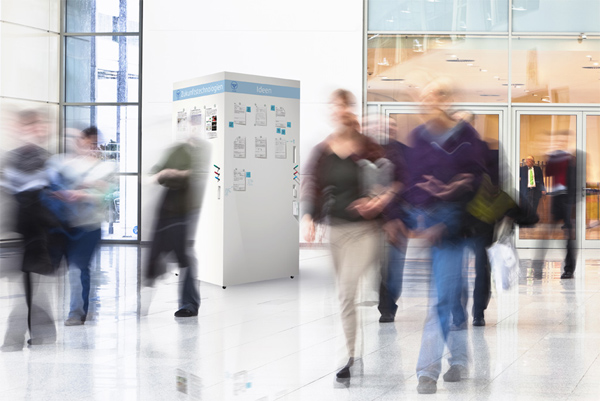 iCube - die interaktive Litfaßsäule für mehr Ideen iCube - die interaktive Litfaßsäule für mehr Ideen