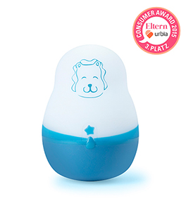 Gewann den 3. Preis beim ELTERN & URBIA Consumer Award 2015: das Pabobo-Nachtlicht „Super Nomade