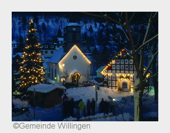 Wintermärchen in Willingen (Bildquelle: Gemeinde Willingen) Wintermärchen in Willingen (Bildquelle: Gemeinde Willingen)