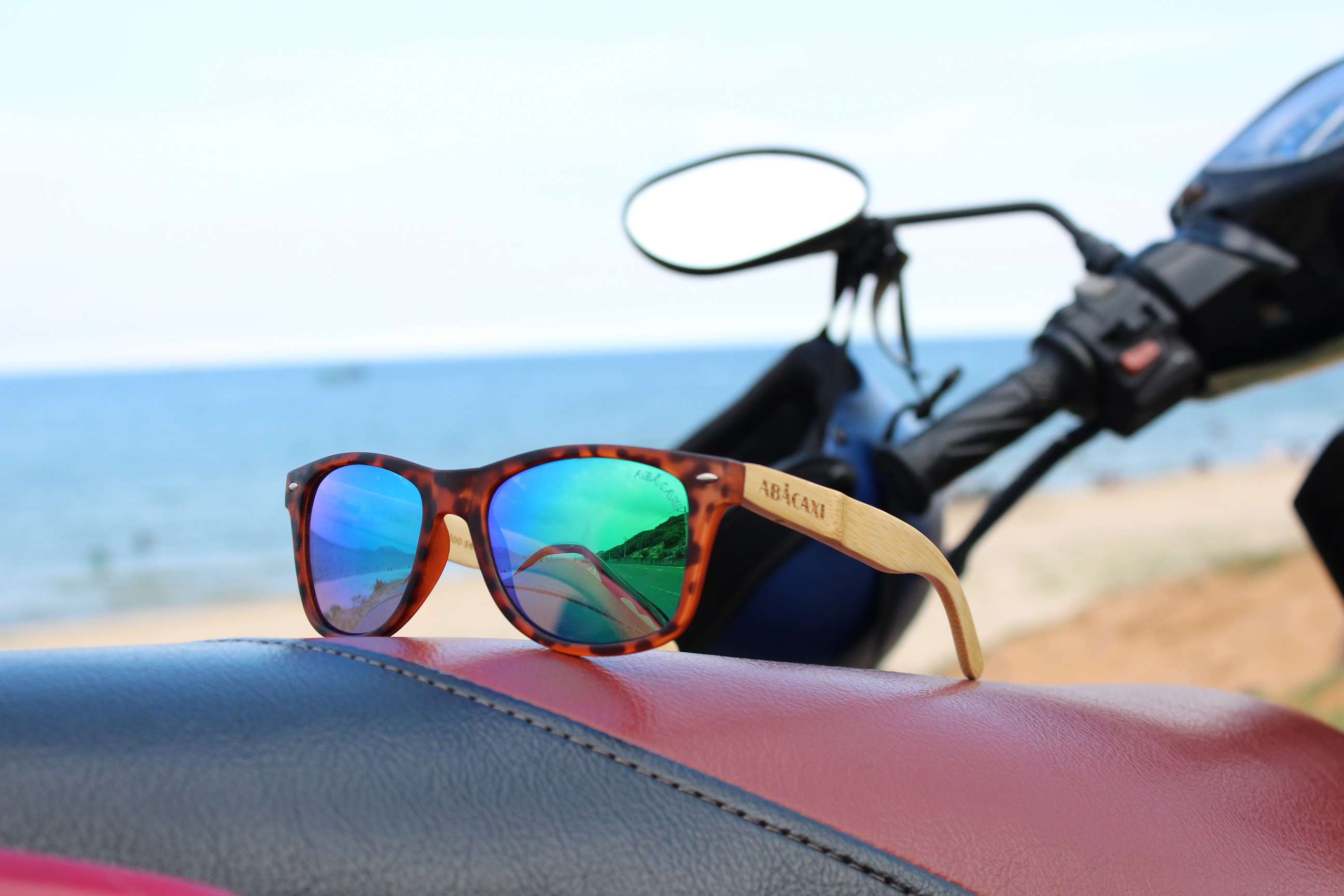 Sonnenbrille (Modell: Rebell) auf Reisen