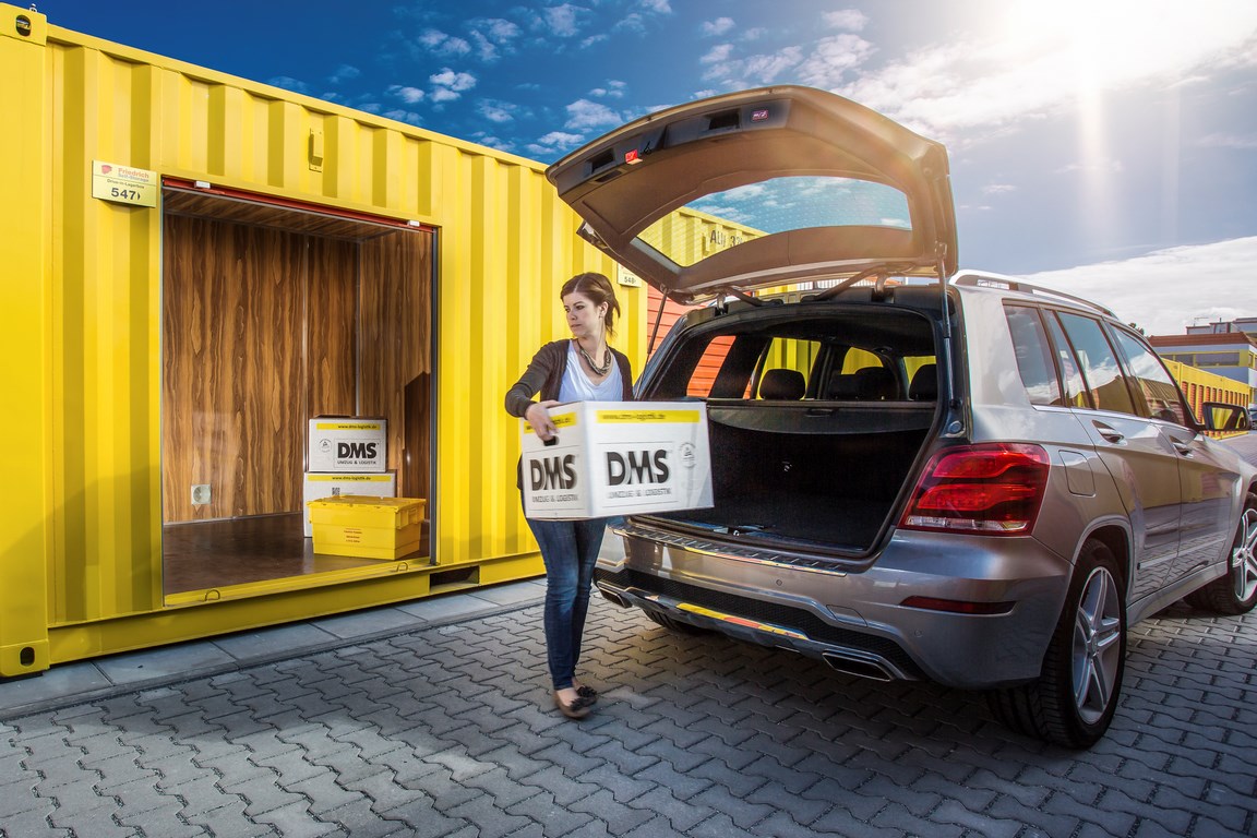 Bequem einlagern mit minimalem Transportaufwand Bequem einlagern mit minimalem Transportaufwand