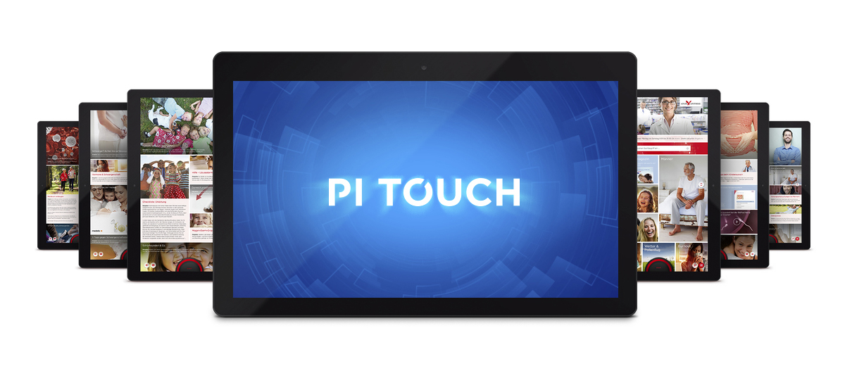 Multitouch-Software für interaktive Image- und Produktwerbung am Point of Sale. Multitouch-Software für interaktive Image- und Produktwerbung am Point of Sale.
