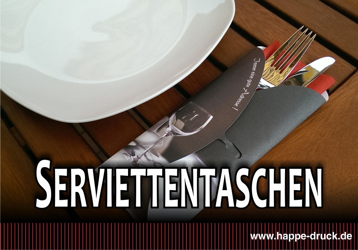 Serviettentasche
