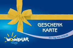 Die Wonnemar-Geschenkkarte