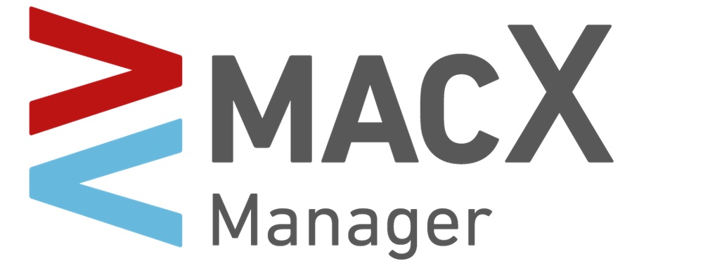 Logo der MACX Manager-Software Logo der MACX Manager-Software