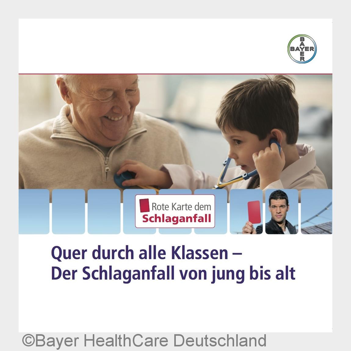 Broschüre"Quer durch alle Klassen" (Bildquelle: Bayer HealthCare Deutschland) Broschüre"Quer durch alle Klassen" (Bildquelle: Bayer HealthCare Deutschland)