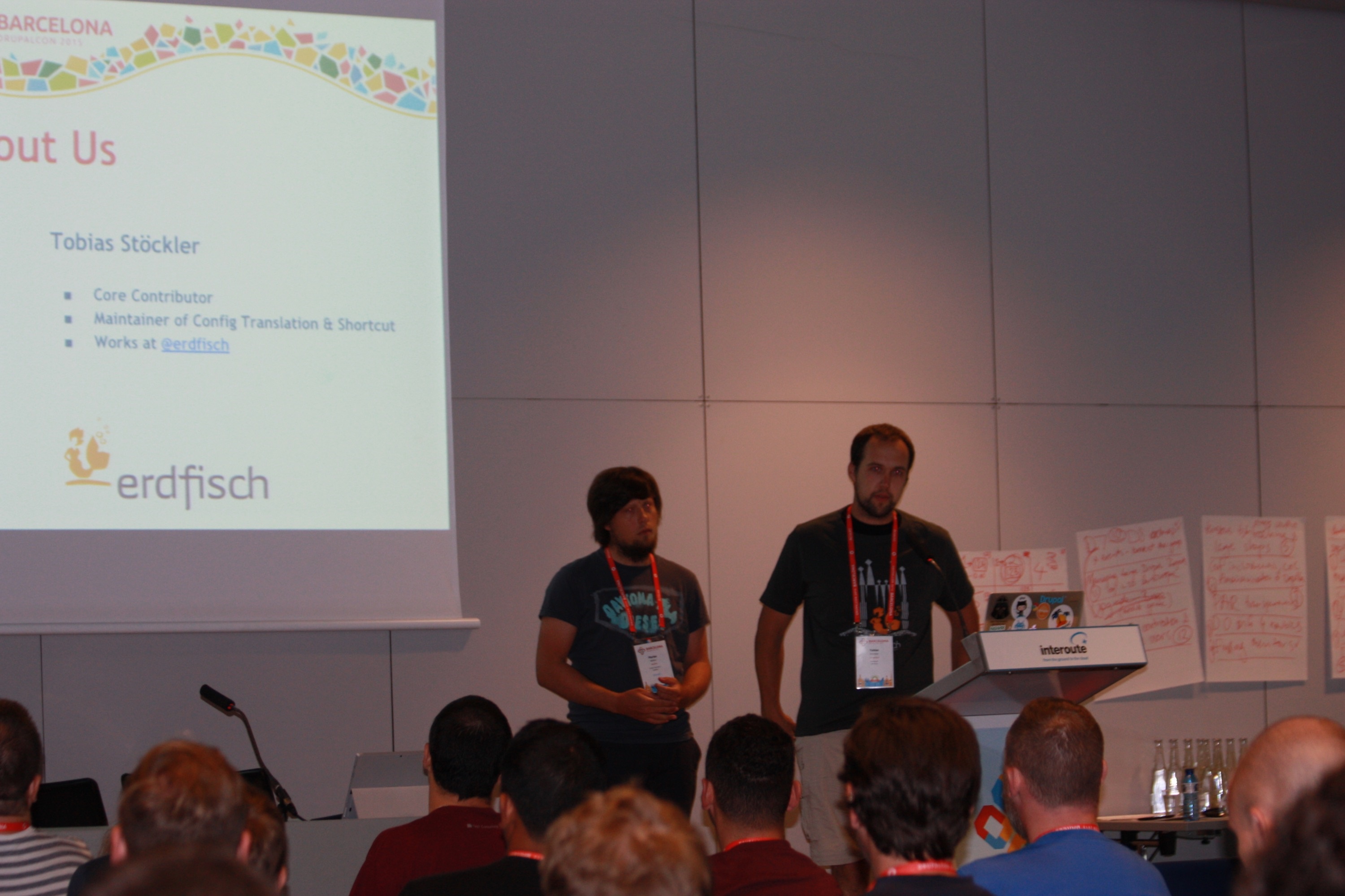 Tobias Stöckler (erdfisch) präsentiert neue Drupal Lösung in Barcelona Tobias Stöckler (erdfisch) präsentiert neue Drupal Lösung in Barcelona