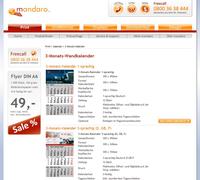 Preiswerte Kalender bei Mandaro drucken lassen