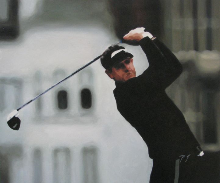 Black Driver - Golfsport inÖl auf Leinwand: Dynamik undÄsthetik Black Driver - Golfsport inÖl auf Leinwand: Dynamik undÄsthetik