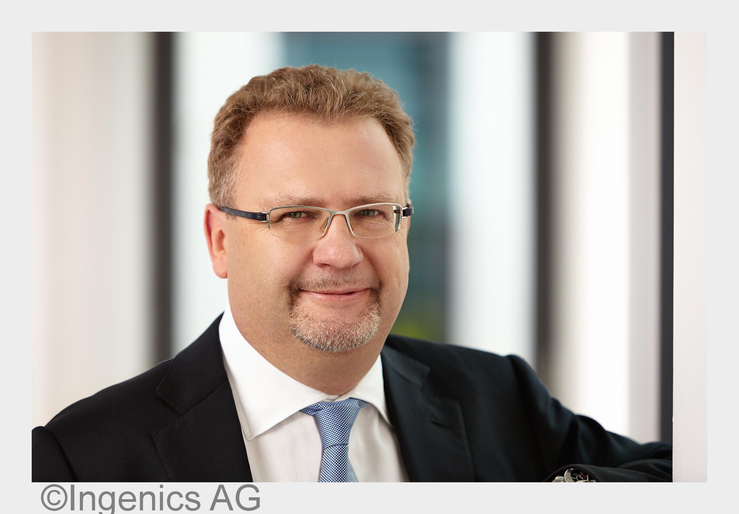 Ingenics CEO Oliver Herkommer (Bildquelle: Ingenics AG) Ingenics CEO Oliver Herkommer (Bildquelle: Ingenics AG)