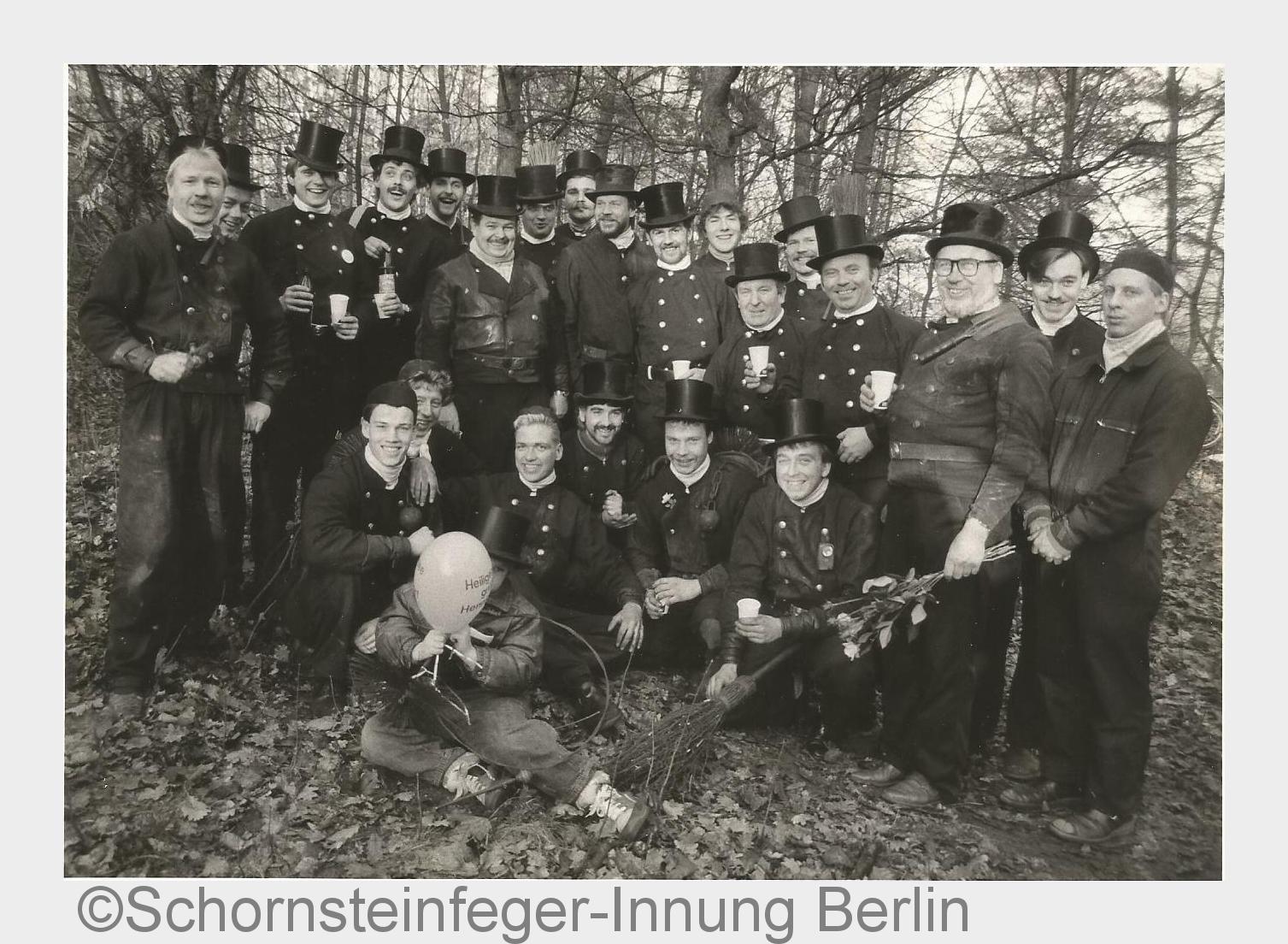 Grenzöffnung Ruppiner Chaussee (Bildquelle: Schornsteinfeger-Innung Berlin)