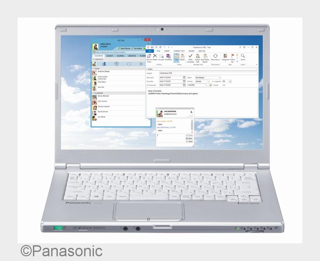 Panasonic UC Pro (Bildquelle: Panasonic) Panasonic UC Pro (Bildquelle: Panasonic)