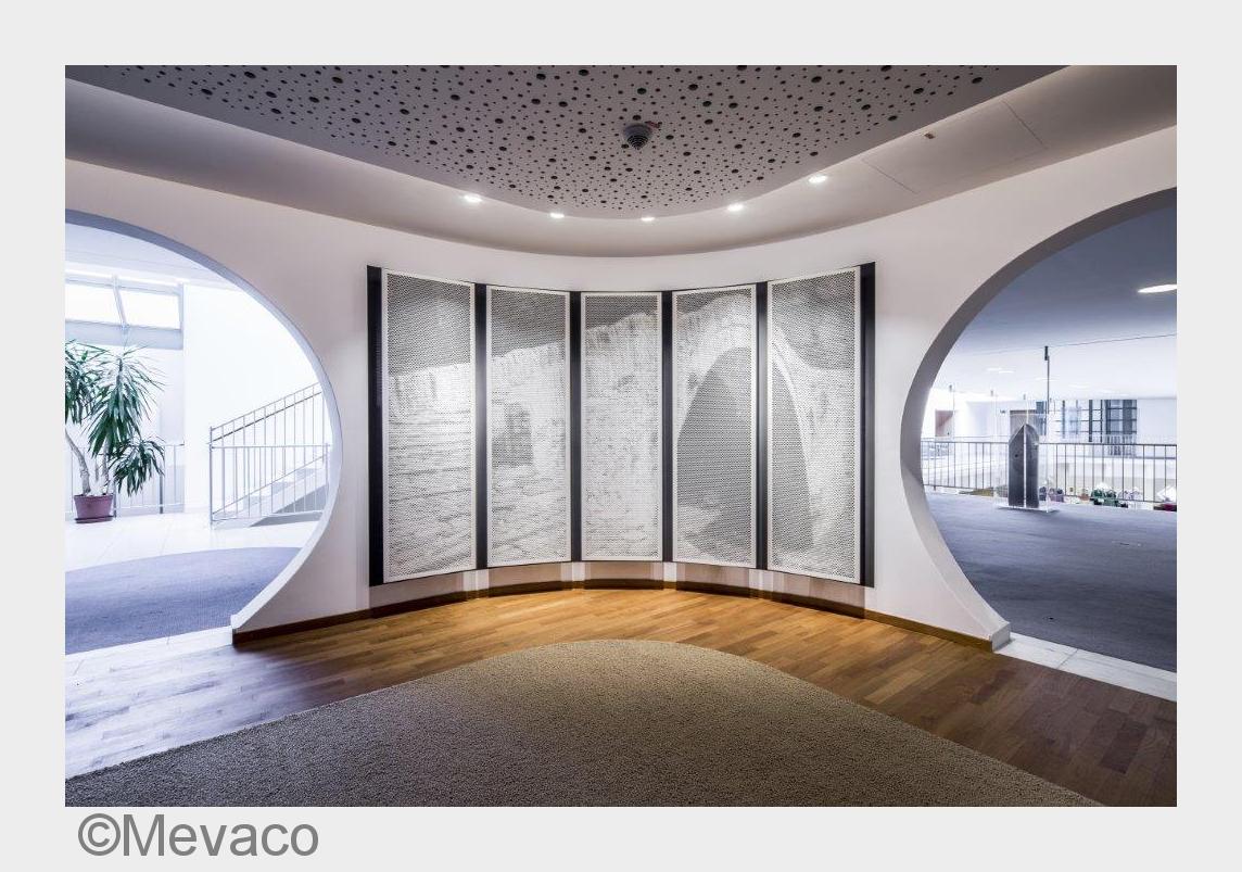 Fotobild aus Lochblech, das ist PerfAction von Mevaco (Bildquelle: Mevaco) Fotobild aus Lochblech, das ist PerfAction von Mevaco (Bildquelle: Mevaco)