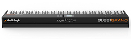 Herzstück des Studiologic SL88 GRAND ist die hervorragende Fatar-Tastatur TP40WOOD.