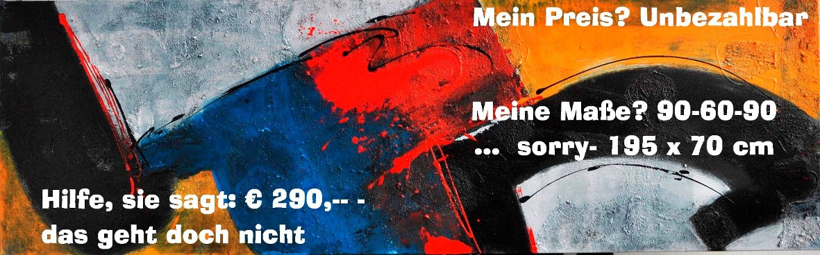 OT 910 ist mit seinem extremen Querformat optimal über einem Sideboard zu Hause OT 910 ist mit seinem extremen Querformat optimal über einem Sideboard zu Hause