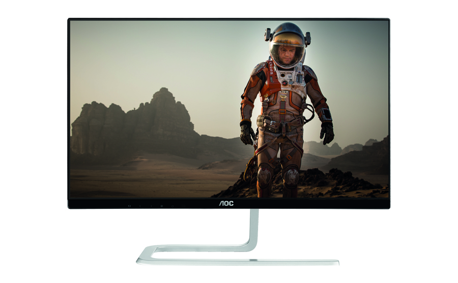 Hochklassiges Design undüberzeugende Bildqualität:der AOC I2481FXH mit asymmetrischem Standfuß Hochklassiges Design undüberzeugende Bildqualität:der AOC I2481FXH mit asymmetrischem Standfuß