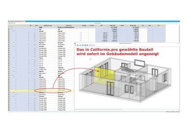 California.pro erzeugt im BIM-Prozess aus dem digitalen das kaufmännische Gebäudemodell California.pro erzeugt im BIM-Prozess aus dem digitalen das kaufmännische Gebäudemodell