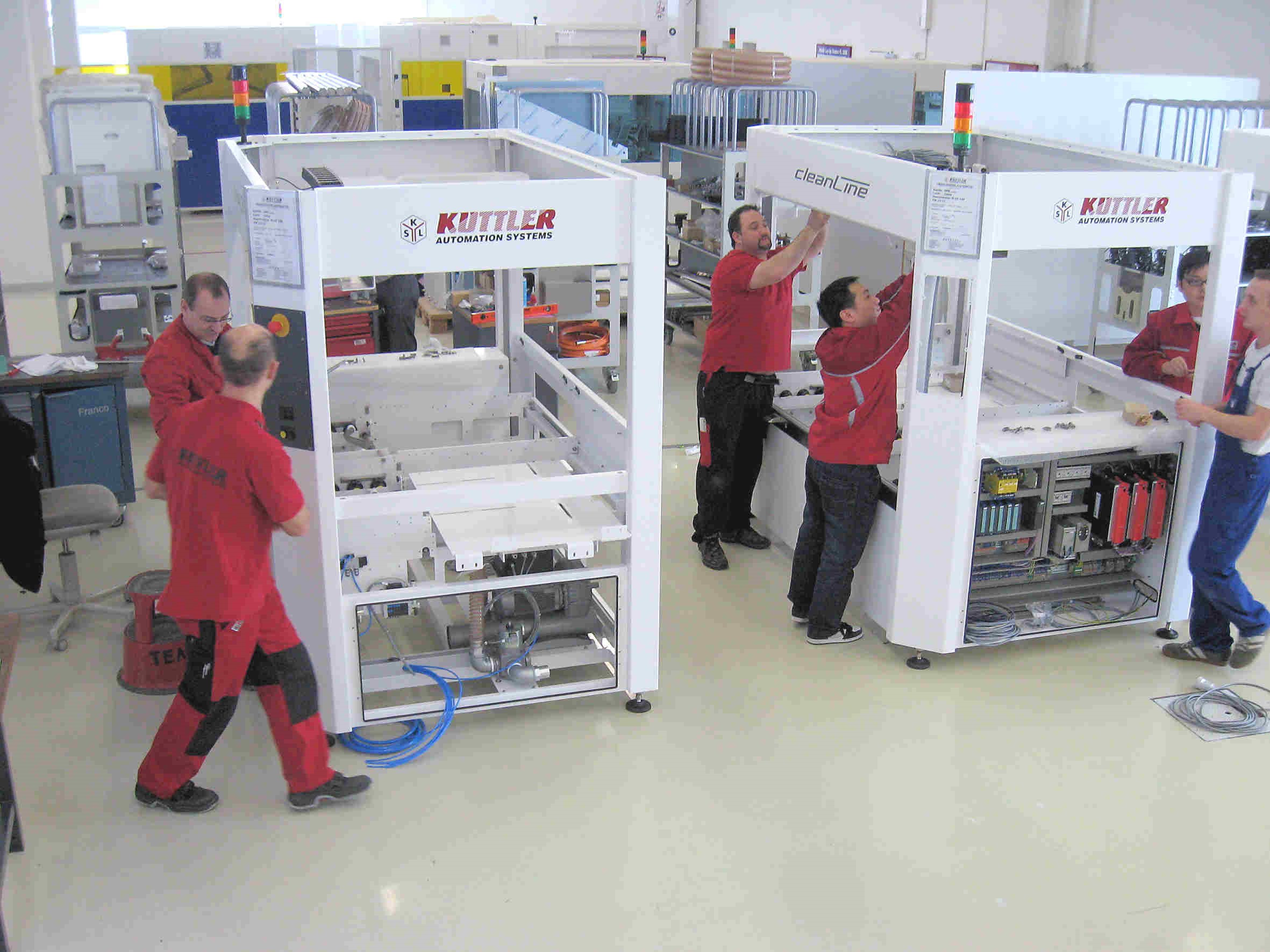 Produktions- und Umsatzwachstum bei der KSL Kuttler Automation Systems in Dauchingen Produktions- und Umsatzwachstum bei der KSL Kuttler Automation Systems in Dauchingen