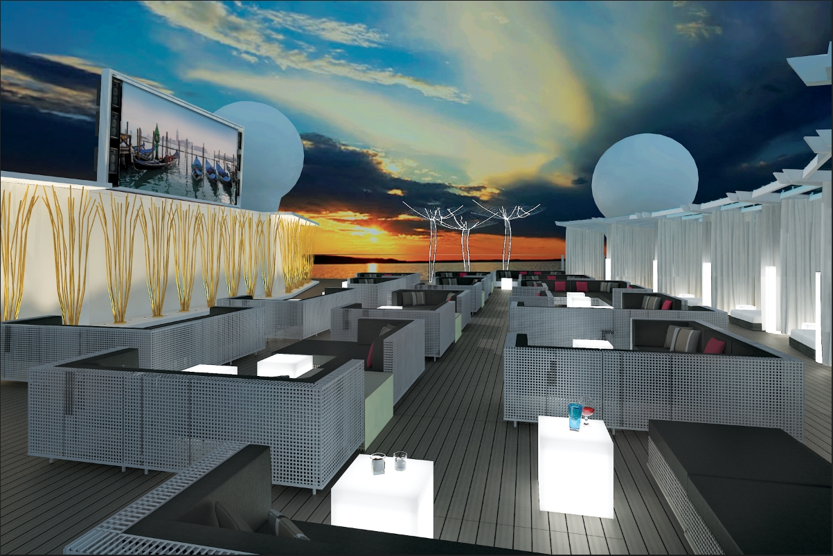 Celebrity Infinity - Rooftop-Terrasse Celebrity Infinity - Rooftop-Terrasse