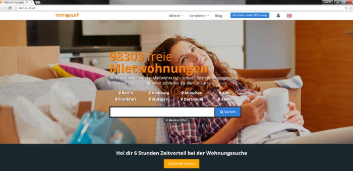 Wohnungsportal Immosurf Homepage Wohnungsportal Immosurf Homepage