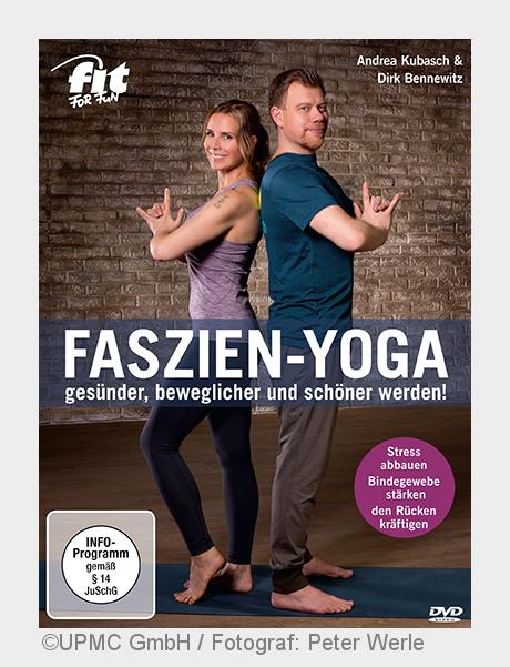 Faszien-Yoga von und mit Andrea Kubasch& Dirk Bennewitz (Bildquelle: UPMC GmbH / Fotograf: Peter Faszien-Yoga von und mit Andrea Kubasch& Dirk Bennewitz (Bildquelle: UPMC GmbH / Fotograf: Peter