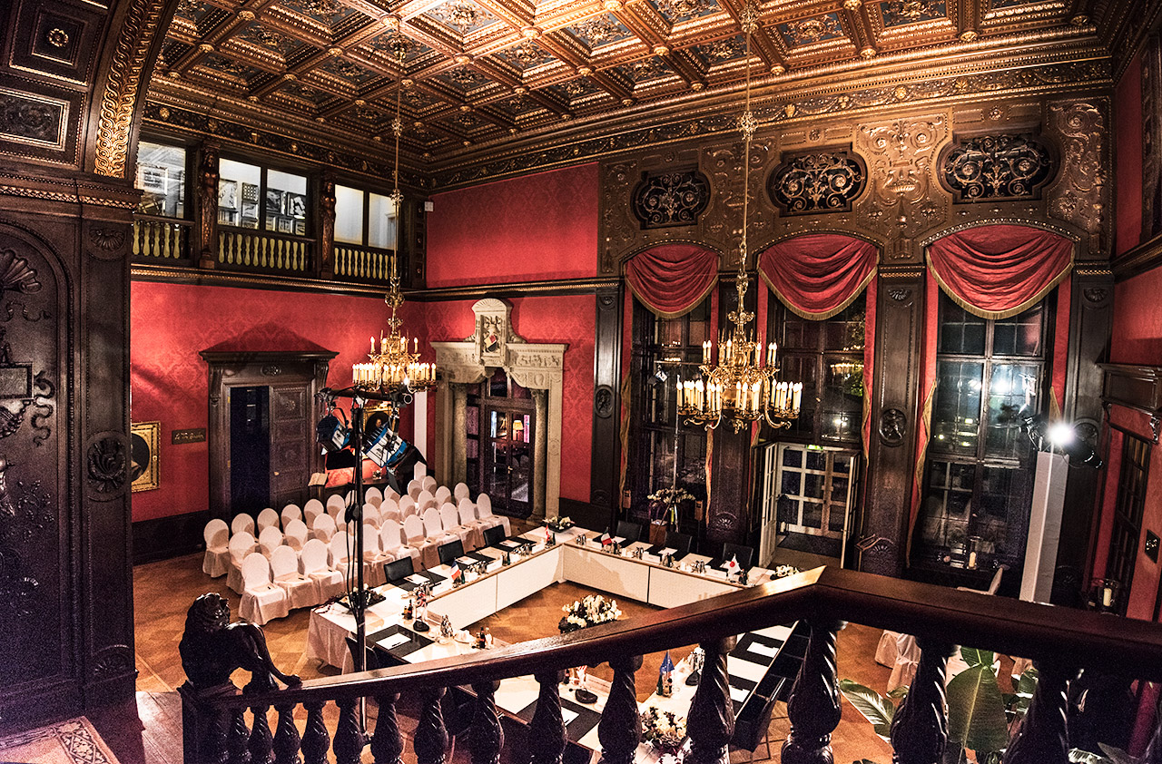 G7 Ministertreffen im Schlosshotel Im Grunewald in Berlin