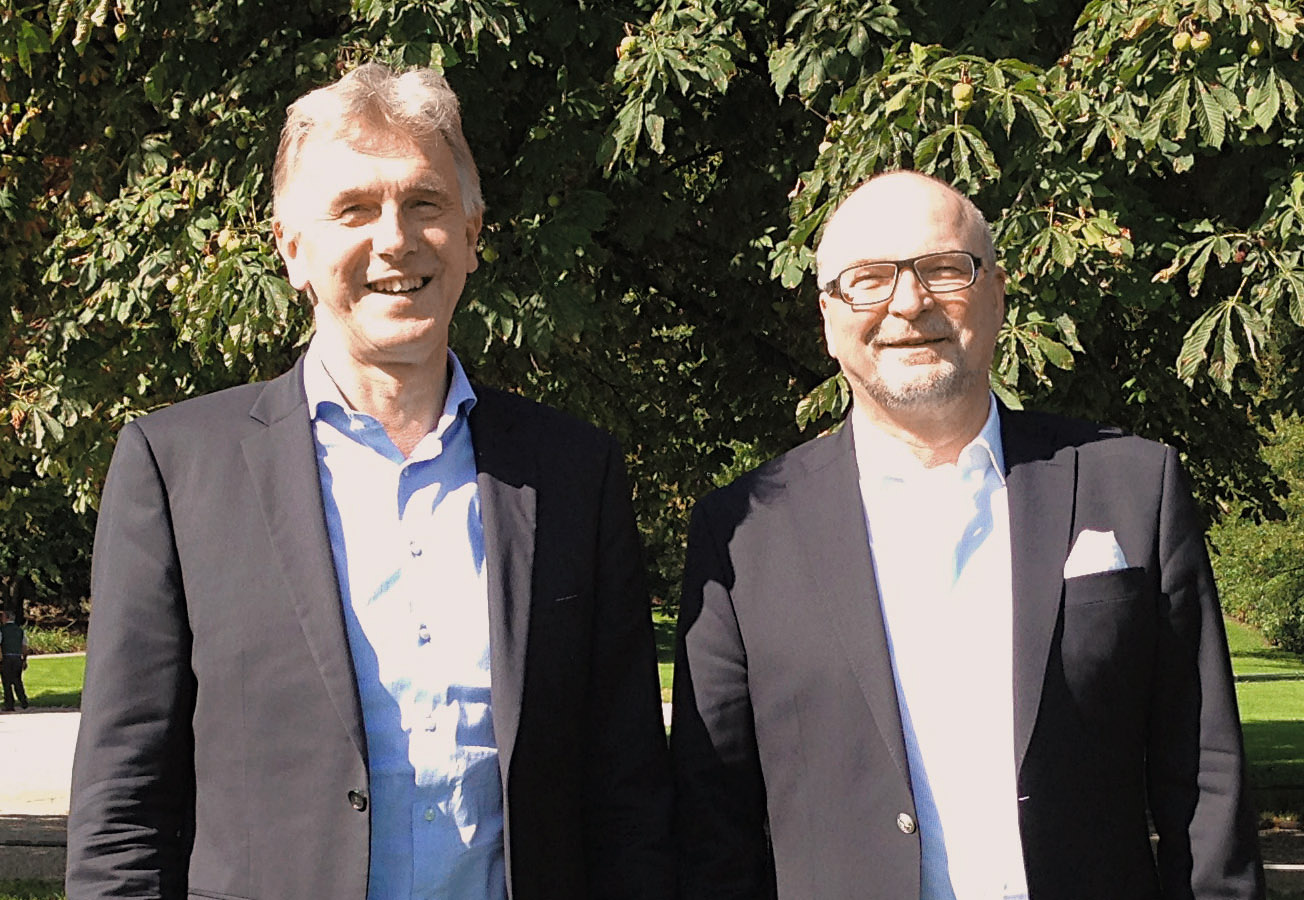 Die Geschäftsführer Christian Gaidies und Heinz Wurzel Die Geschäftsführer Christian Gaidies und Heinz Wurzel