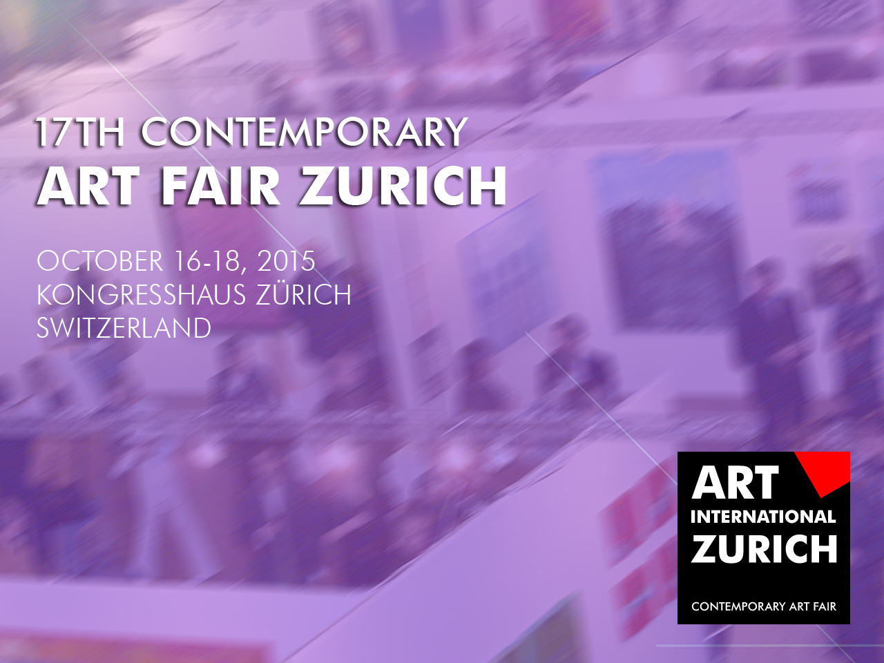 Kunstmesse ART INTERNATIONAL ZURICH